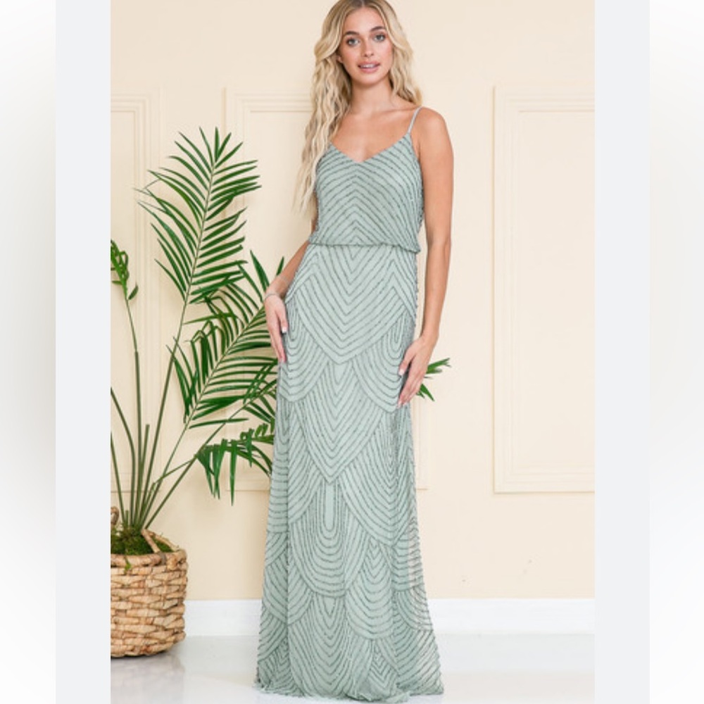 Ralph Lauren beaded gown